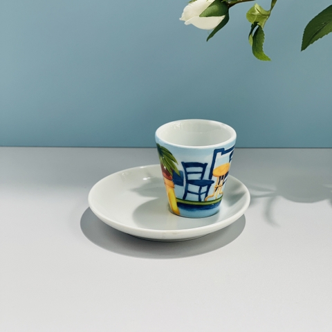 Bộ Ly sứ Ancap Espresso Egeo Sogg.5, 70ml