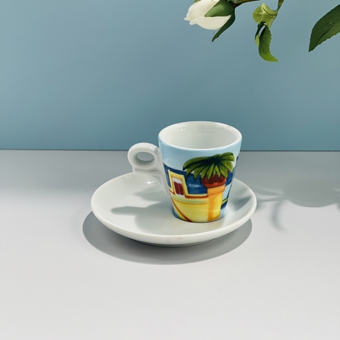 Bộ Ly sứ Ancap Espresso Egeo Sogg.5, 70ml