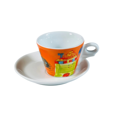 Bộ Ly sứ Ancap Cappuccino Insieme Together Sogg.6, 180ml