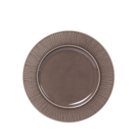 Đĩa sứ Baralee Neo Silk Flat Plate Creamy Mocha 27 cm
