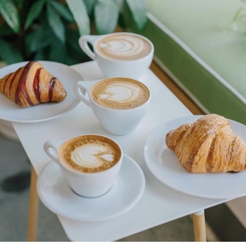 Bộ đĩa và Ly sứ NotNeutral White LINO Dbl Capp Cup & Saucer, 180ml