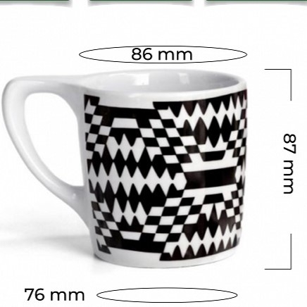 Ly sứ NotNeutral LINO 10oz Coffee Mug - Amsel, 300ml