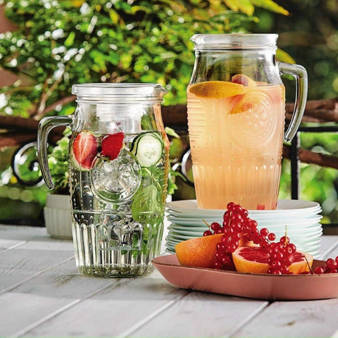 Bình thủy tinh Bormioli Rocco Romantic Jug 1945ml