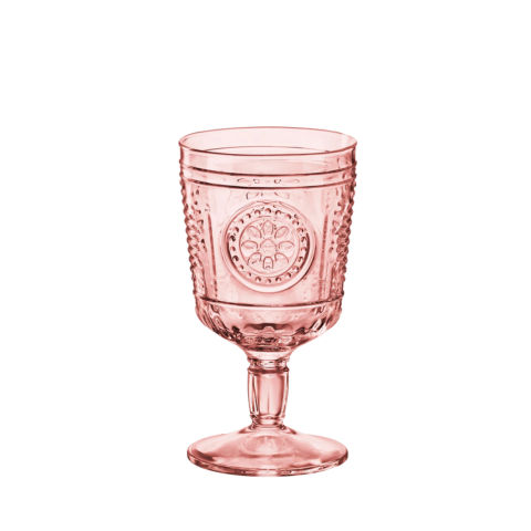 Ly thủy tinh Bormioli Rocco Romantic Calice Màu Hồng 320ml