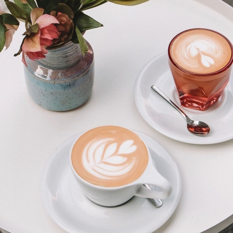 Bộ đĩa và Ly sứ NotNeutral White LINO Single Capp Cup & Saucer, 150ml
