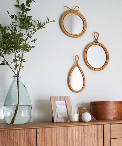 Bình hoa thủy tinh tái chế VSM Jarron Simplicity 36cm