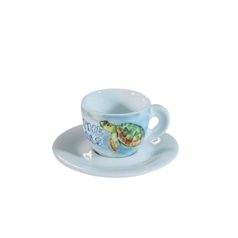 Bộ đĩa và Ly sứ Ancap Espresso In our hands, 60ml