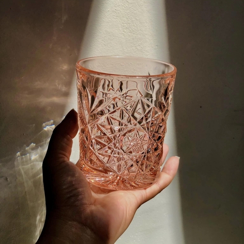 Ly thủy tinh Libbey Hobstar DOF Tumbler Coral Pink (Spring/Summer) 355ml