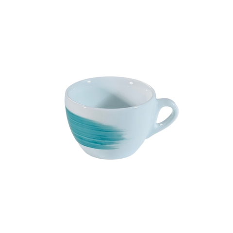 Ly sứ Ancap Cappuccino vẽ thân Màu xanh ngọc, 180ml