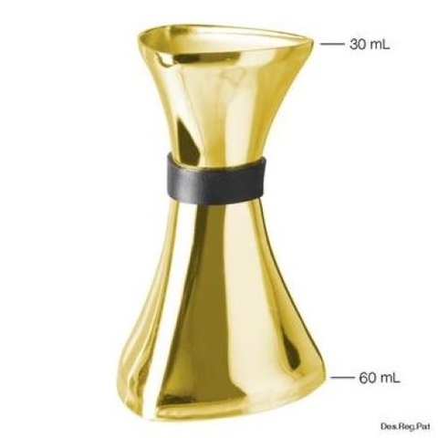 Shot đong inox Uber Bar Tools Gold 30/45ml