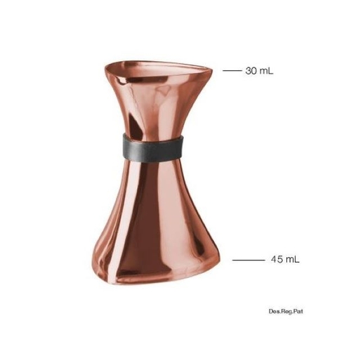 Shot đong inox Uber Bar Tools Copper 30/45ml