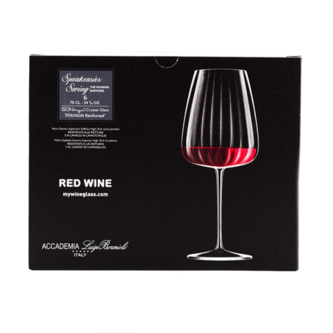 Ly pha lê không chì Luigi Bormioli SPEAKEASIES SWING RED WINE 70