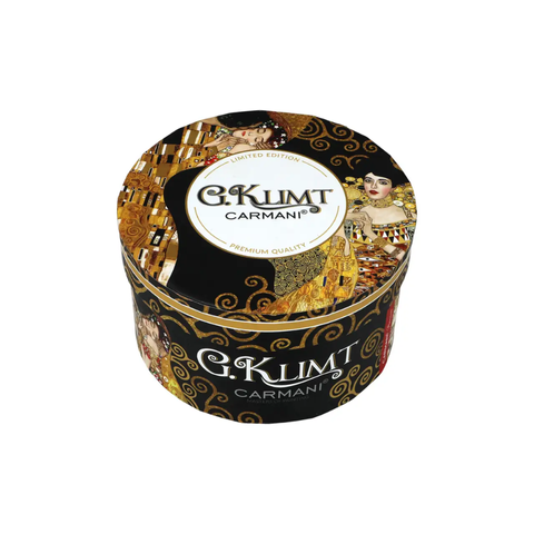 Bộ ly và đĩa sứ Carmani Espresso cup - G. Klimt, The Kiss 100ml