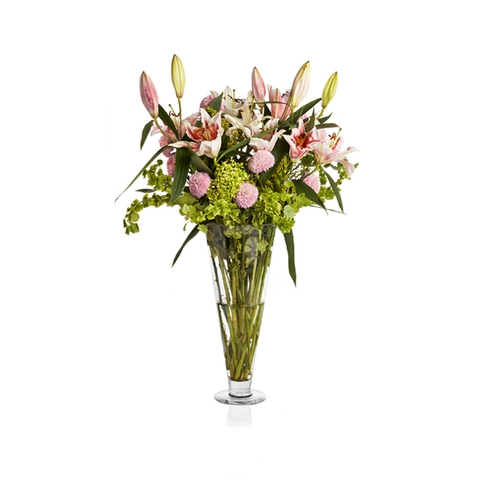Bình hoa thủy tinh Libbey Flare Vase