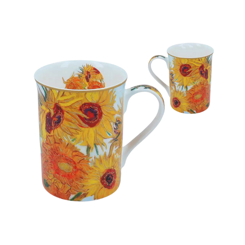 Ly sứ Carmani Mug Classic New - V. van Gogh, Sunflowers 400ml