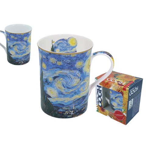 Ly sứ Carmani Mug Classic New - V. van Gogh, The Starry Night 400ml