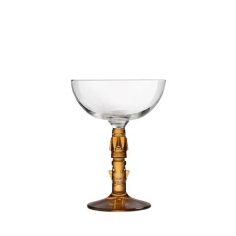 Ly thủy tinh Onis Tiki Coupe Amber 250ml