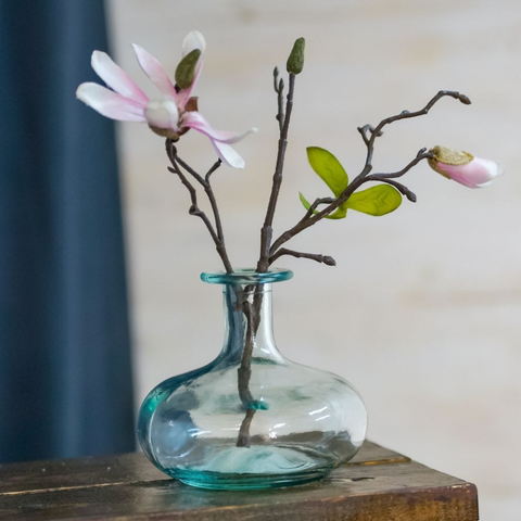 Bình hoa thủy tinh tái chế VSM Florero Botella 12cm