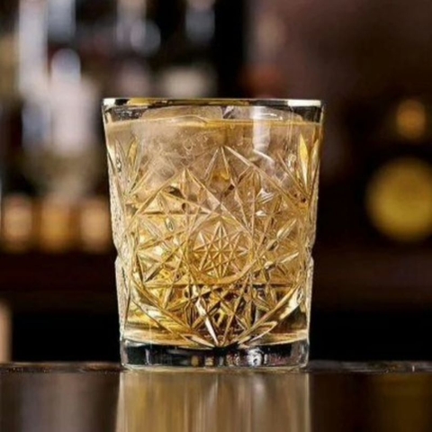 Ly thủy tinh Libbey Hobstar DOF Gold Rim 350ml
