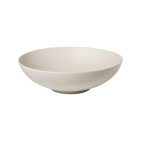 Bát/chén sứ Baralee FINE PLUS Low Bowl 19cm Light Grey Sand