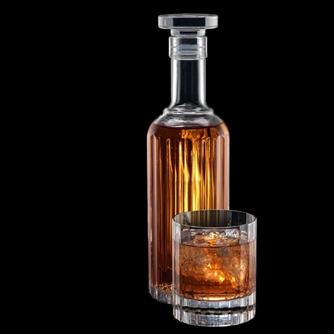 Set Bình thủy tinh và ly phale không chì Luigi Bormioli I Bach Whisky Set 5 Pz