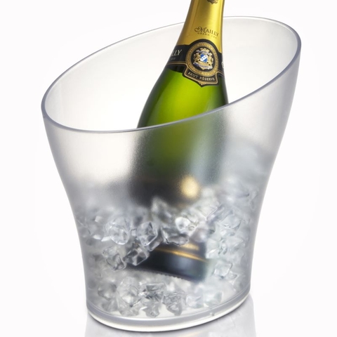 Xô nhựa Prodyne SLOPE Wine Bucket, Clear