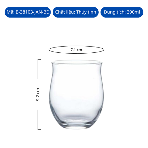 Ly thủy tinh Toyo Sasaki Beer Glass Beer 290ml