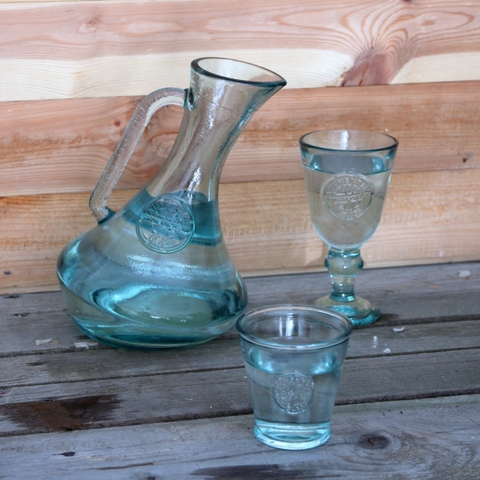 Bình nước thủy tinh tái chế VSM Decantador Kio 1150ml