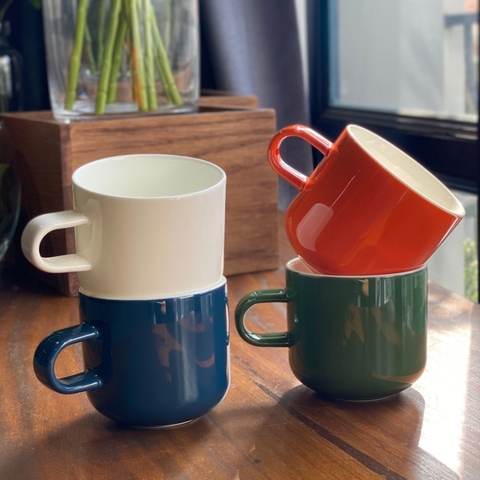 Ly sứ ACME Bobby Mug Milk (White), 300ml