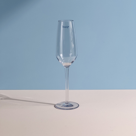 Ly nhựa tritan Titanly Champagne Glass 245ml