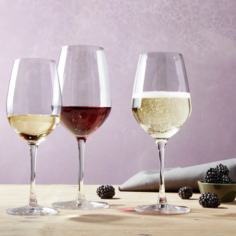 Ly pha lê không chì Nude Climats white wine 390ml