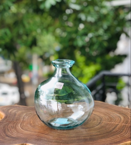 Bình hoa thủy tinh tái chế VSM Jarron Simplicity 18cm