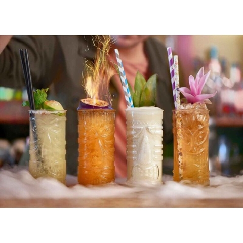 Ly thủy tinh Libbey Tiki Gods Mixed 475ml