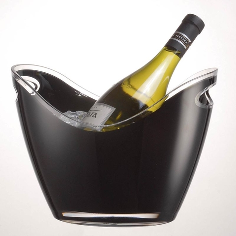 Xô nhựa Prodyne Vino Gondola Bucket 2 Bottle Black
