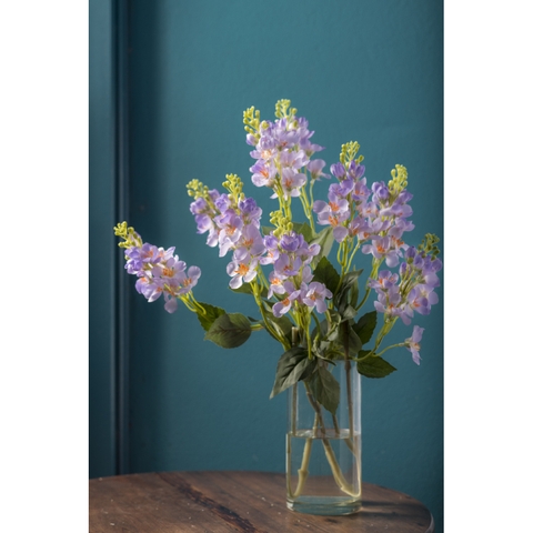 Hoa vải - Artificial flowers - Hoa phi yến màu tím