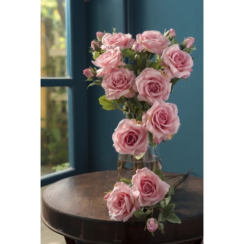 Hoa vải - Artificial flowers - Hoa hồng nhạt