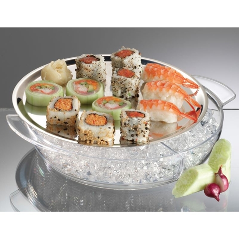 Thố nhựa ICED Platter Stainless Steel & Acrylic Prodyne,