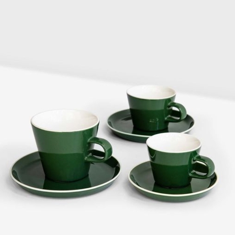 Ly sứ ACME Mini Roman Cup Kawakawa (Dark Green)  110ml