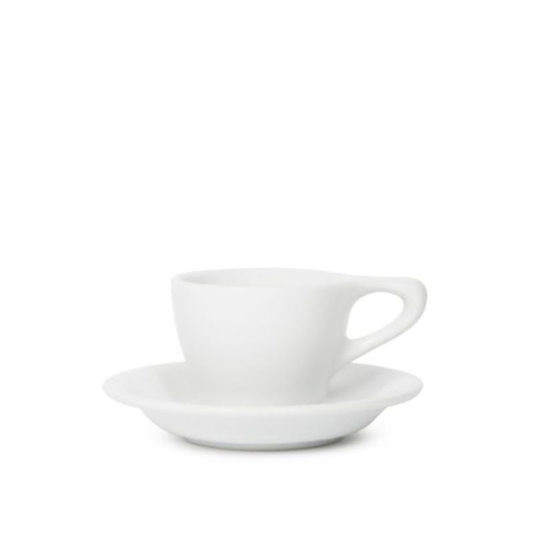 Bộ đĩa và Ly sứ NotNeutral White LINO Espresso Cup & Saucer, 90ml