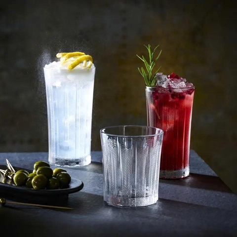 1006519 - Ly thủy tinh Onis Mosaic box/6  Highball 355ml