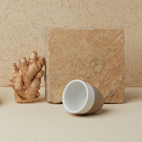 Bộ đĩa và ly gốm notNeutral White Pico espresso 90ml