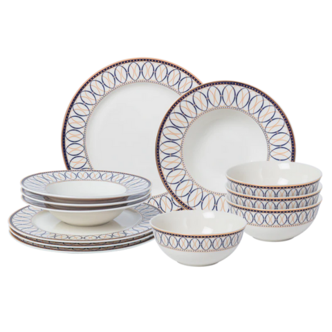 Đĩa sứ Baralee Poem Flat Plate 21cm