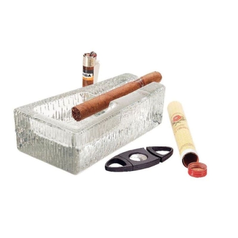 Gạt tàn thủy tinh Libbey Cigar ashtray