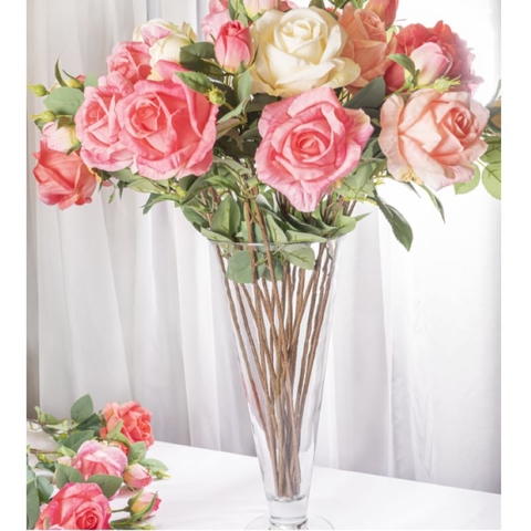 Bình hoa thủy tinh Libbey Flare Vase