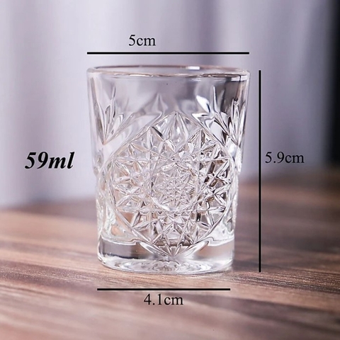 Ly thủy tinh Libbey Hobstar Shot Glass, 59ml