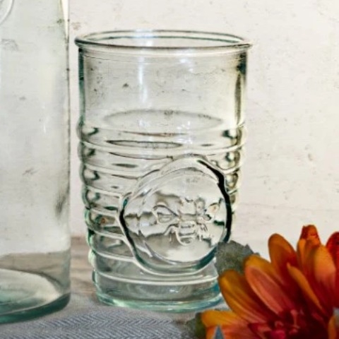 Ly thủy tinh tái chế VSM Vaso Abeja 330ml