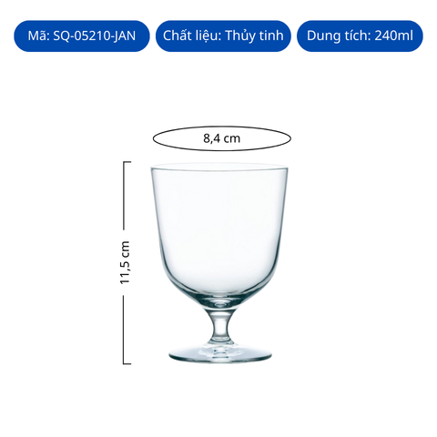 Ly thủy tinh Toyo Sasaki Tumbler Free Glass 290ml