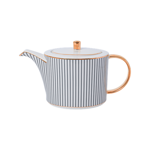 Ấm trà sứ Baralee Prominence Straight Tea Pot With Lid 1000ml