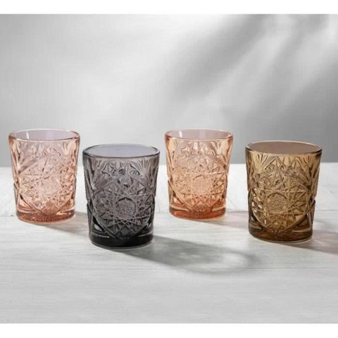 1006367 - Ly thủy tinh Onis ICON Colour box/6 DOF Tumbler Grey (Autumn/Winter) 350ml