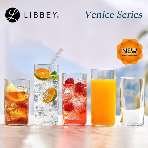 2613 - Ly thủy tinh Libbey  Venice Beverage Glass 350mL